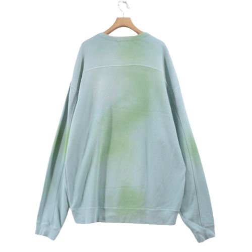 YOKE ヨーク 23SS GARMENT DYE YOKE SWEAT SHIRT スウェット 3 ミントグリーン -  ブランド古着買取・販売unstitchオンラインショップ