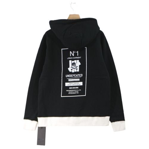 NEIGHBORHOOD × UNDEFEATED 14SS NH.UNDFTD/C-ZIP HOODED.LS パーカー S ブラック -  ブランド古着買取・販売unstitchオンラインショップ