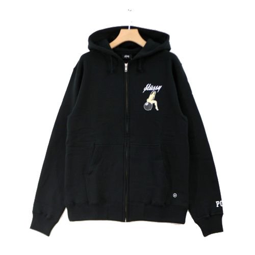 stussy × the POOL shinjuku × FRAGMENT パーカー M ブラック -  ブランド古着買取・販売unstitchオンラインショップ