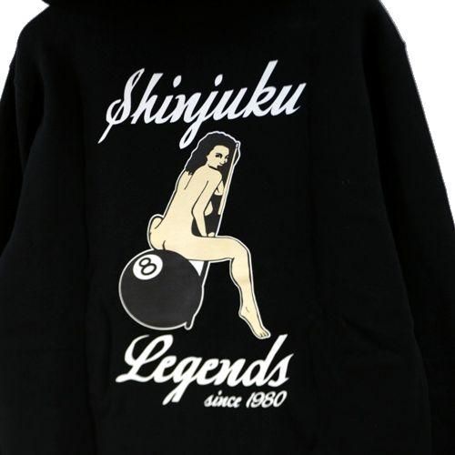 stussy × the POOL shinjuku × FRAGMENT パーカー M ブラック