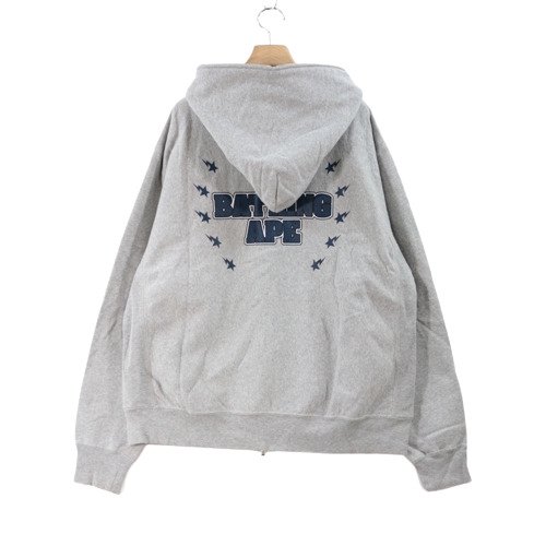 A BATHING APE アベイシングエイプ KISSロゴ フルジップ パーカー L ...