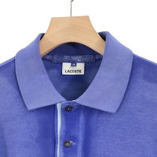 JUNYA WATANABE MAN × LACOSTE 07SS 製品加工 ポロシャツ M JUNYA WATANABE MAN × LACOSTE 07SS 製品加工 ポロシャツ M