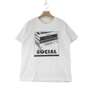 Allege ����å� 18SS social books T T����� 2 �ۥ磻��