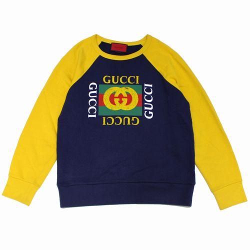 GUCCI グッチ 18SS ヴィンテージロゴスウェット S ネイビー GUCCI グッチ 18SS ヴィンテージロゴスウェット S ネイビー