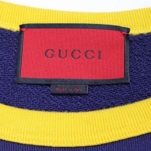 GUCCI グッチ 18SS ヴィンテージロゴスウェット S ネイビー