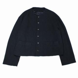 Jens（イェンス）レーヨンシルクリネンコート ブルー