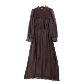 ZARA ���� 2020 ���ե���ץ꡼�� �ߥǥ� ���ԡ��� M �֥饦��