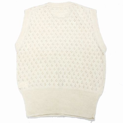 直販オンラインストア MASU 21AW CANDY LONG KNIT VEST ニットベスト