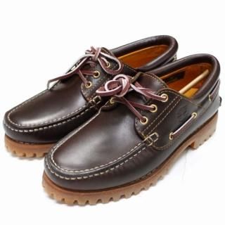 Timberland �ƥ���С����� AUTHENTIC HANDSEWN BOAT SHOE ���塼�� 7��25�� �֥饦��