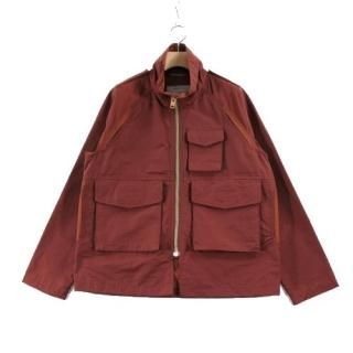 KENNETH FIELD ���ͥ��ե������ P65 Jacket with Talon zipper ���㥱�å� �֥饦��
