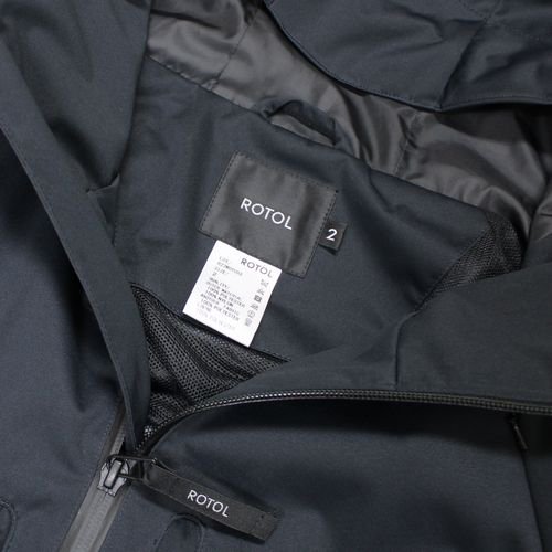 ROTOL ロトル 23AW SHELL PARKA mark:1.3 ジャケット 2 ブラック -  ブランド古着買取・販売unstitchオンラインショップ