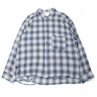 ANCELLM ���󥻥�� 23SS WISM ���� RAYON CHECK SHIRT �졼�������å������ 2 �ͥ��ӡ�