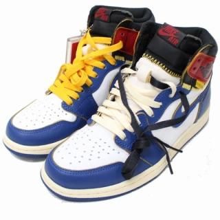 NIKE AIR JORDAN 1 RETRO HI NRG/UN 25.5cm �ۥ磻��/�֥롼/��å�