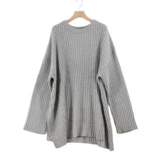 UNUSED ����桼���� 15AW 5G Crew Neck Knit Sweater �˥å� 3 ���졼