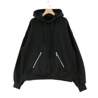 MATSUFUJI �ޥĥե� 22SS Carry Pocket Hoodie �ѡ����� 2 �֥�å�