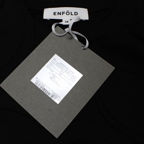 ENFOLD エンフォルド 23AW COLLAGE T-SHIRT コラージュ Tシャツ 38 ブラック -  ブランド古着買取・販売unstitchオンラインショップ