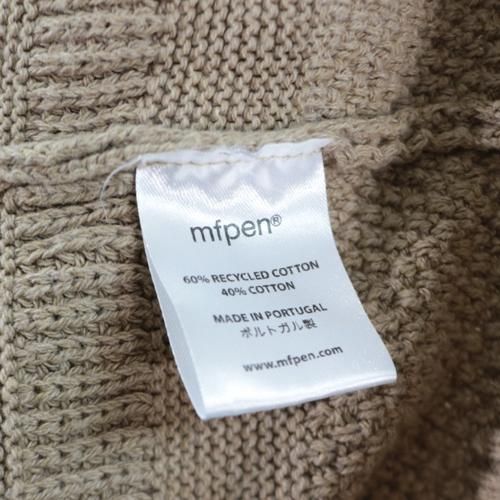 mfpen ベージュ カーディガン Sサイズ