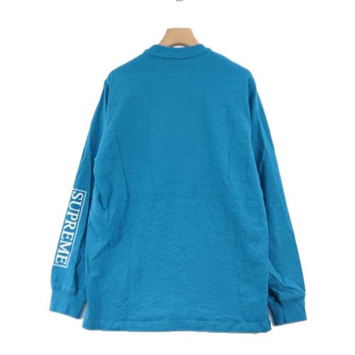 Supreme シュプリーム 16SS Roma L/S Top ロンT カットソー M ブルー -  ブランド古着買取・販売unstitchオンラインショップ