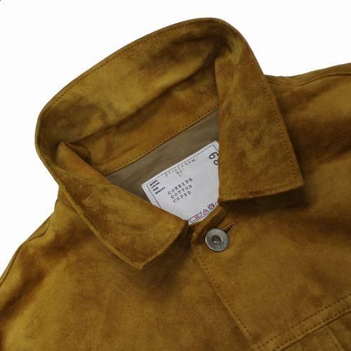 sacai サカイ 21SS スエードジャケット 2 イエロー - ブランド