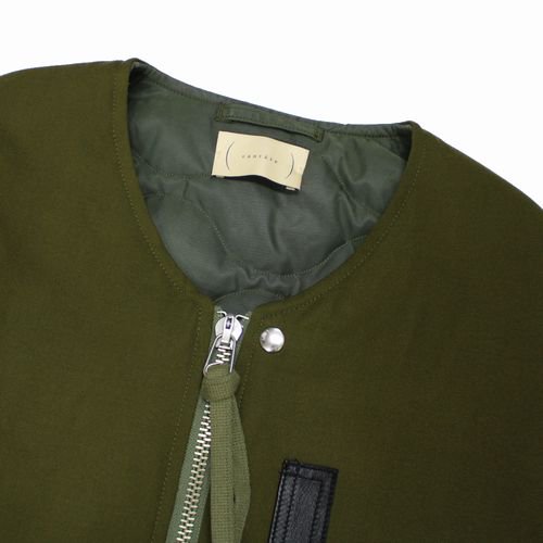 cantate カンタータ 21AW The Flight Coat フライトコート 46 カーキ -  ブランド古着買取・販売unstitchオンラインショップ