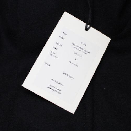 stein シュタイン 23AW MELTON STAND COLLAR ZIP SHORT JACKET