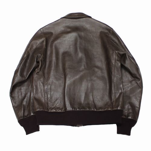 Scye サイ 18AW Type A-2 LEATHER FLIGHT JACKET レザージャケット 38 ブラウン -  ブランド古着買取・販売unstitchオンラインショップ