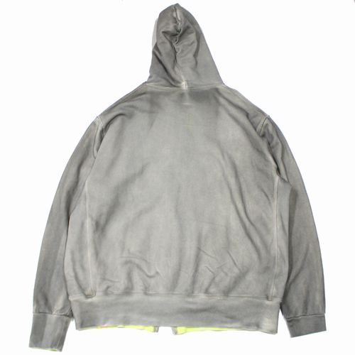 NOTSONORMAL ノットソーノーマル SPRAYED ZIP UP パーカー XL ダーク -  ブランド古着買取・販売unstitchオンラインショップ