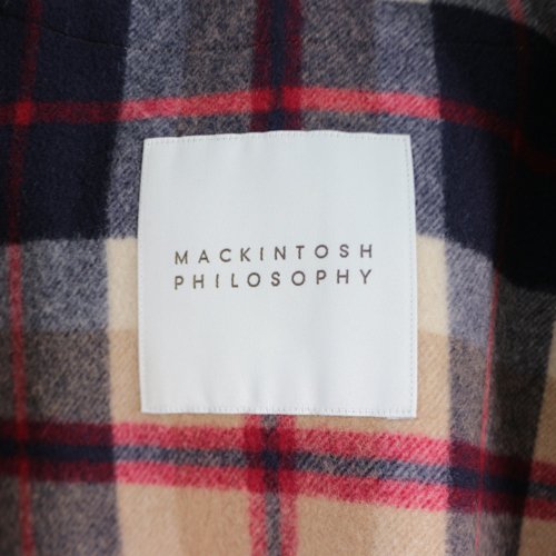 MACKINTOSH PHILOSOPHY マッキントッシュフィロソフィー ライナー付きステンカラーコート 36 ベージュ -  ブランド古着買取・販売unstitchオンラインショップ