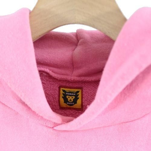 HUMAN MADE ピンクパーカー Lサイズ