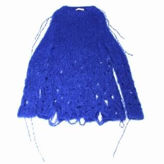 MASU २桼 21AW MELTED SWEATER  ƥåɥ ˥å ֥롼