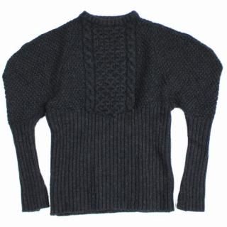 DECO depuis 1985 �ǥ� �ɥ��ԥ奤 �������塼�ϥ����� 22AW 3G GESSYOKU KNIT �˥å� �֥饦���