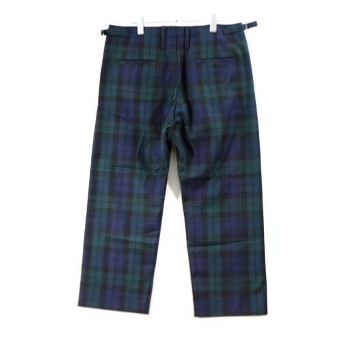 Kinloch Anderson キンロックアンダーソン 21AW RRoS TROUSERS ブラックウォッチ チェック パンツ 42 -  ブランド古着買取・販売unstitchオンラインショップ