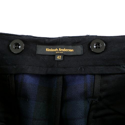 Kinloch Anderson キンロックアンダーソン 21AW RRoS TROUSERS 