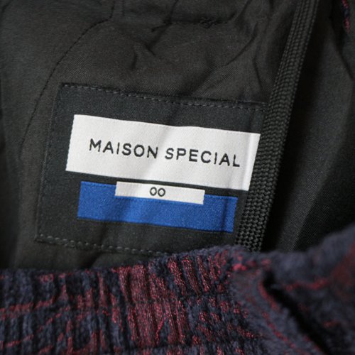 MAISON SPECIAL メゾンスペシャル 22AW ラメリーフモールジャガード 