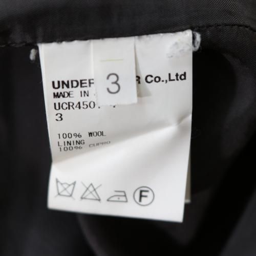 UNDERCOVER アンダーカバー 16AW ヘリンボーンストライプ ダーツ UNDERCOVER アンダーカバー 16AW ヘリンボーンストライプ ダーツ