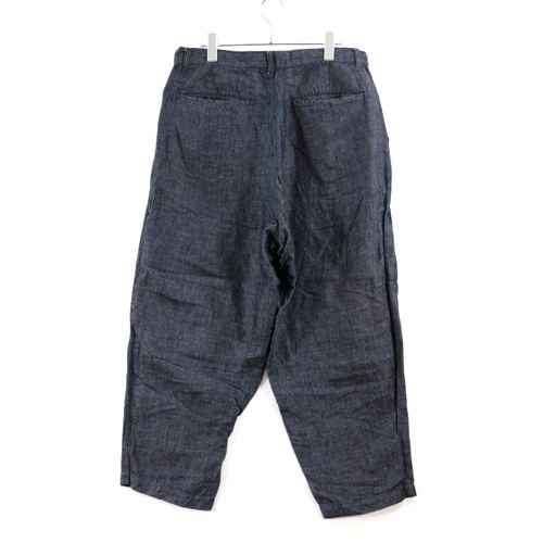 NEGATIVE DENIM ネガティブデニム 20SS 5.5oz satin denim baker pants ...