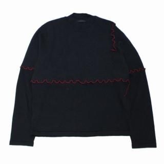 Nobuyuki Matsui Υ֥業 ޥĥ 23AW BICOLOUR PULLOVER SHRINK Х顼 ץ륪С ˥å 3 