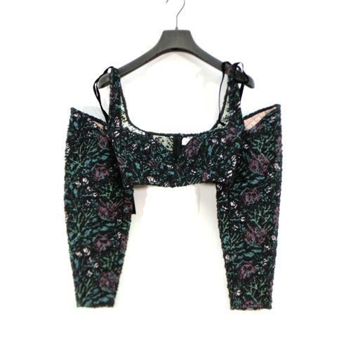 IRENE アイレネ　フリル付ビスチェ アイレネ - IRENE | Pleated Georgette Bustier | RESTIR リステア