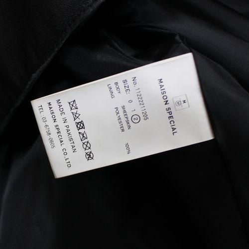 MAISON SPECIAL メゾンスペシャル 22AW Lamb leather Prime-Over