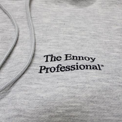 The Ennoy Professional エンノイ 20AW ロゴ刺繍 プルオーバー パーカー L グレー -  ブランド古着買取・販売unstitchオンラインショップ