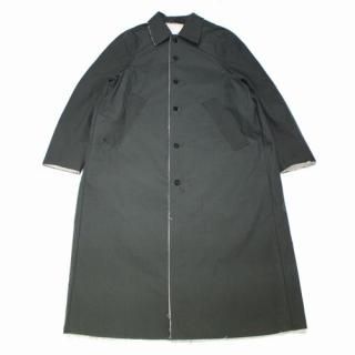 CAMIELFORTGENS ���ߥ���ե����ȥإ� 23AW LONG GAP COAT TECHNICAL NYLON GREY ������ S ���졼