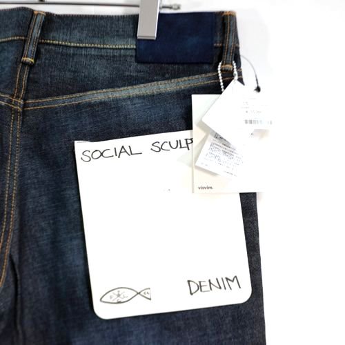 VISVIM ビズビム 20SS SOCIAL SCULPTURE 04 NON-WASHED デニムパンツ