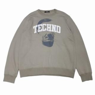 UNDERCOVER С 23AW  SWEAT FACE TECHNO - satinpatch å 4 ١