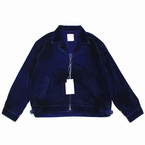 ANCELLM アンセルム C / VELVET ZIPUP JACKET ベルベットジップ