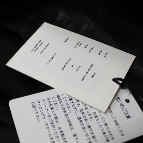 stein シュタイン 23AW LEATHER ZIP JACKET レザージップ