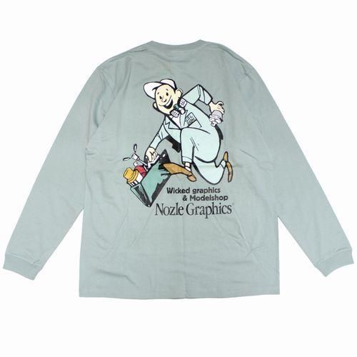 Nozle Graphics ノズル グラフィックス 23AW AVALANCHE 13 20枚限定 CRAFTMAN T-Shirt 長袖Tシャツ  - ブランド古着買取・販売unstitchオンラインショップ