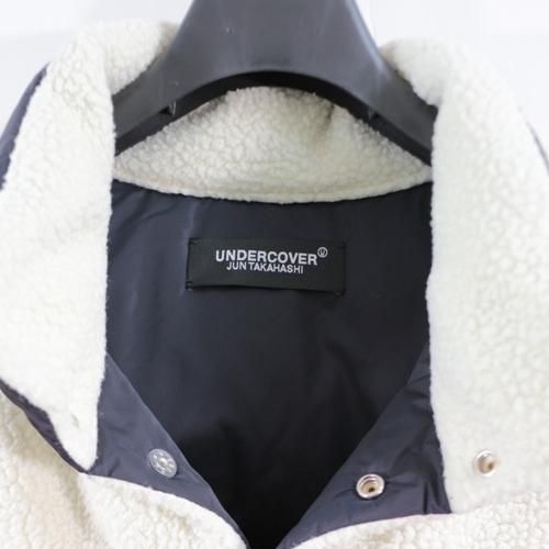 UNDERCOVER アンダーカバー 22AW ボア切替 ダウンベスト 3 ボルドー