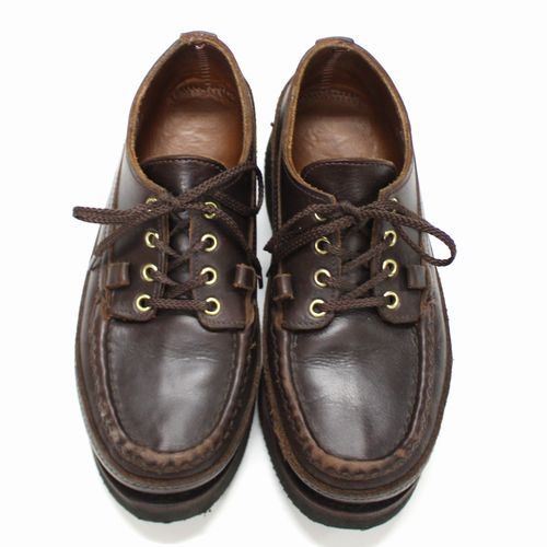 Russell Moccasin ラッセル モカシン 3509 COUNTRY OXFORD レザーシューズ 6 1/2D ブラウン -  ブランド古着買取・販売unstitchオンラインショップ