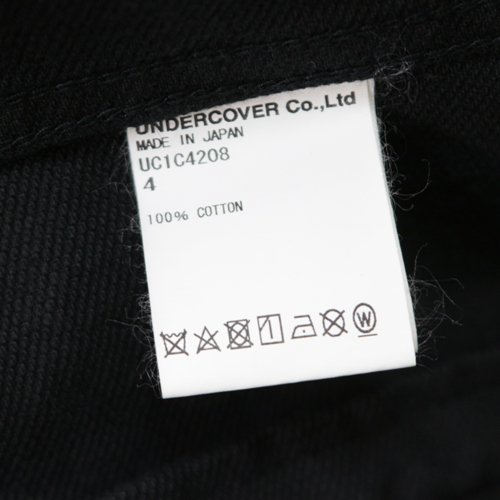 UNDERCOVER アンダーカバー 23SS ピケGジャン PF TDSOTM Prism ピンクフロイド ジャケット 4 ブラック -  ブランド古着買取・販売unstitchオンラインショップ