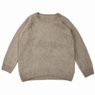 MUSE de Deuxieme Classe �ߥ塼�� �ɥ����������� ���饹 19AW CASHFUR ���롼�ͥå��ץ륪���С� �˥å�